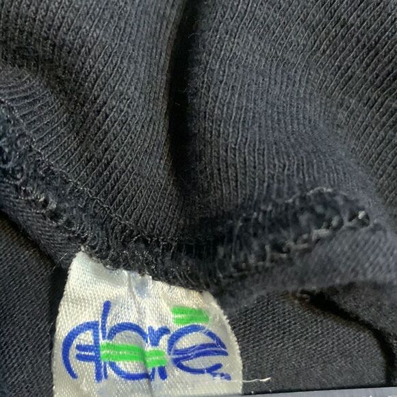 Colorado Rose Textured Graphic Black Mock Neck Short Sleeve Tee XL - Picture 5 of 6